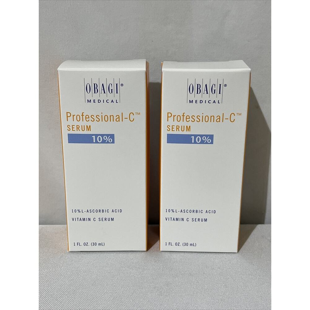 Obagi Medical Professional-C 10% Vitamin C Serum 1oz - Pack of 2 NIB